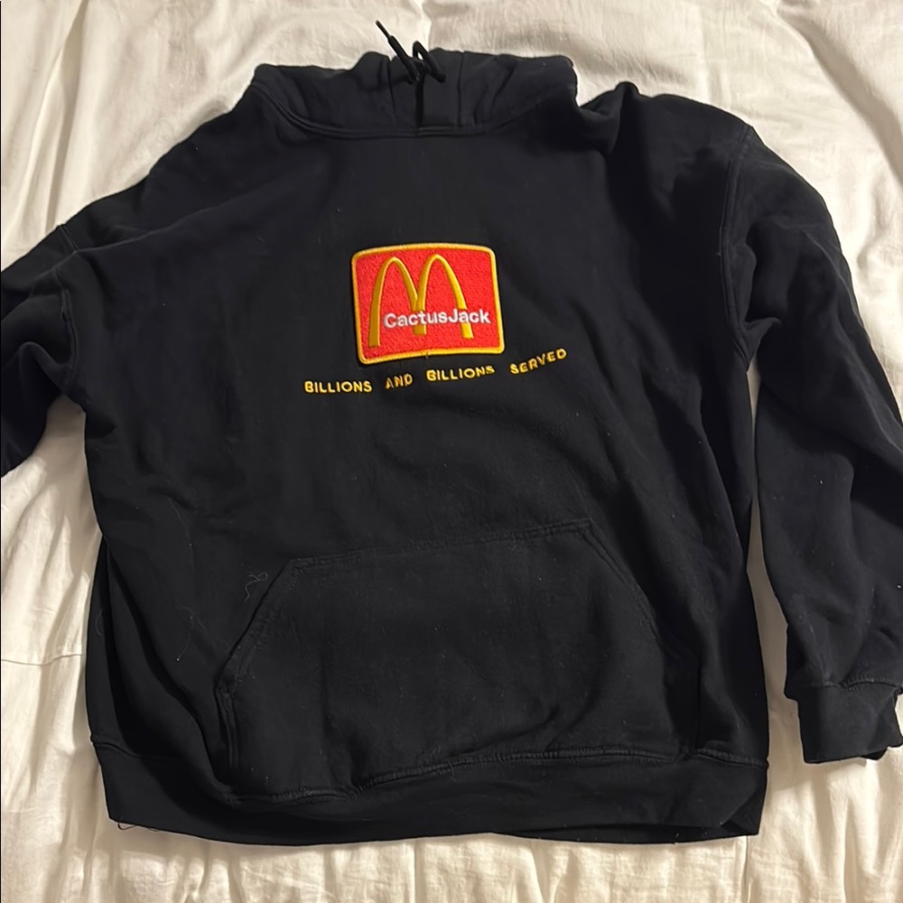 Cactus Jack by Travis Scott Black Hoodie Sweatshirt